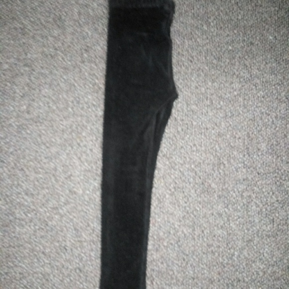 Black Corduroy leggings - Picture 1 of 5
